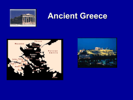 PowerPoint Overview of Ancient Greece