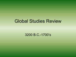 Global Studies Review