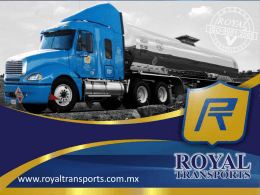 Diapositiva 1 - Royal Transports