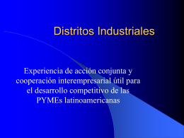 Distritos Industriales