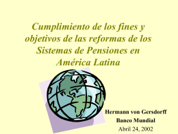 Pension Reform: Next Steps in Latin America