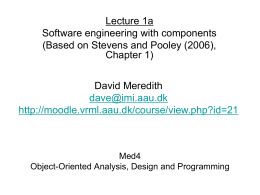 CIS224 Software Projects: Software Engineering and
