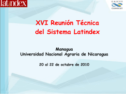 Diapositiva 1 - PERii | Nicaragua