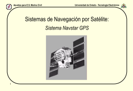 Sistema GPS - Universidad de Oviedo