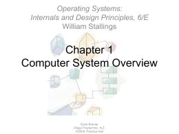 Chapter 1Computer System Overview
