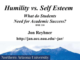 Identity & Success In Life (Including Academic Success)