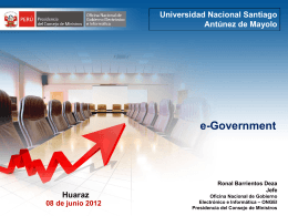 Diapositiva 1 - Portal del Estado Peruano