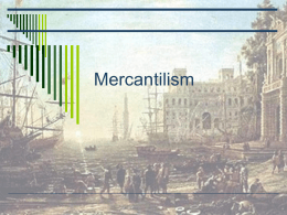 Theory of Mercantilism