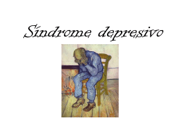 Sindrome depresivo