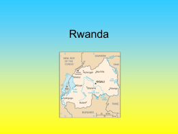 Rwanda - Hinsdale Township High School District 86