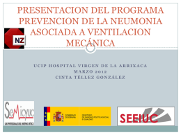 Diapositiva 1 - UCI PEDIATRICA ARRIXACA MURCIA