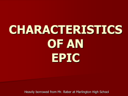 Epic / Epic Hero Notes - Loudoun County Public Schools