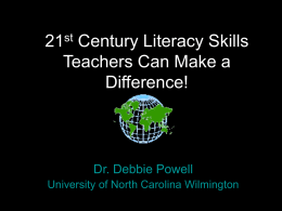 21st Century Learning - People Server at UNCW
