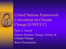 United Nations Framework Convention on Climate …