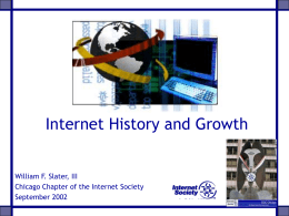 Internet History and Growth