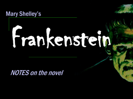 Frankenstein - Public Schools of Robeson County / …
