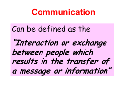 communication - SGC Business