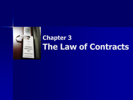 Chapter 1: The Canadian Legal System
