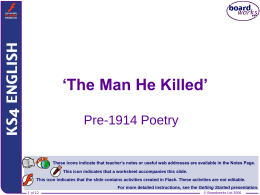The Man He Killed’