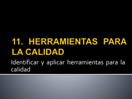 11. HERRAMIENTAS BASICAS PARA EL MEJORAMIENTO …