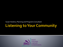 Listening to Your Community