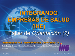 Interoperability Workshop