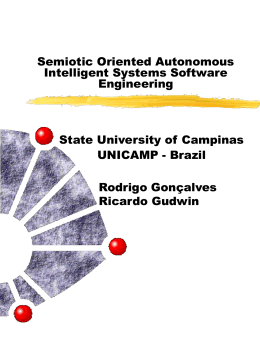 Semiotic Oriented Autonomous Intelligent Systems …