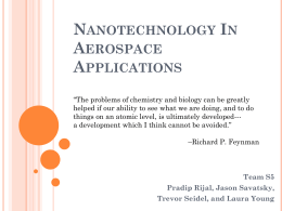 Nanotechnology In Aerospace Applications