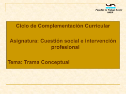 Diapositiva 1 - Facultad de Trabajo Social