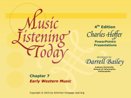 Music Listening Today Second Edition