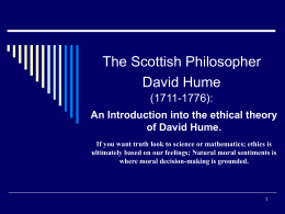 David Hume (1711