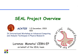SEAL: Core Libraries and Services Project - www
