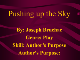 Pushing Up the Sky PowerPoint 1