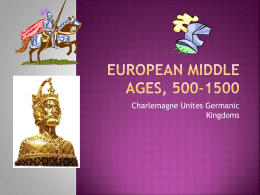 European Middle Ages, 500-1200