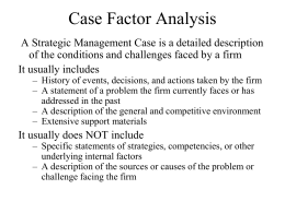 Case Analysis - Lynn & John Bruton