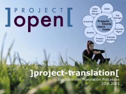 ]project-translation[ Innovations