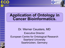 Clinical Bioinformatics for combatting cancer: the place