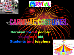 Carnival costumes