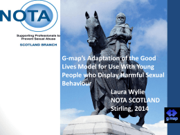 A Working Adaptation of the Good Lives Model for use …
