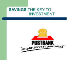 Historical Background of Postbank