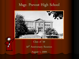 Msgr. Prevost High School