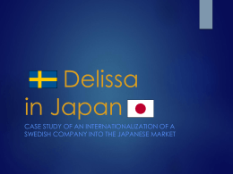 Delissa in Japan