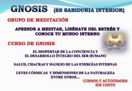 Diapositiva 1 - - Gnosis Ecuador