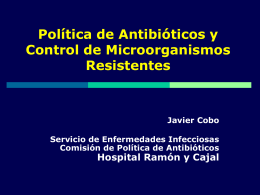 Novedades en el tratamiento antimicrobiano