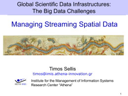 Introduction to Management of Spatial Streams