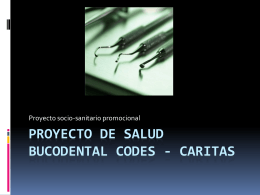 Proyecto de salud bucodental codes