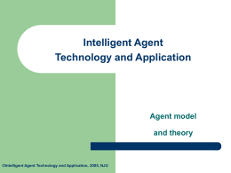 Intelligent Agent Technology and Application
