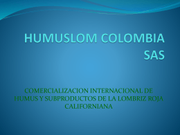 HUMUSLOM COLOMBIA SAS - humuslom