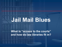 Jail Mail Blues