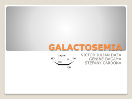 GALACTOSEMIA - DSpace at Universia: Home